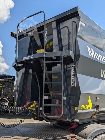 Kipper Auflieger STAS HardoX Stahl 86 m³, Liftachse, ALCOA, MIETEN?