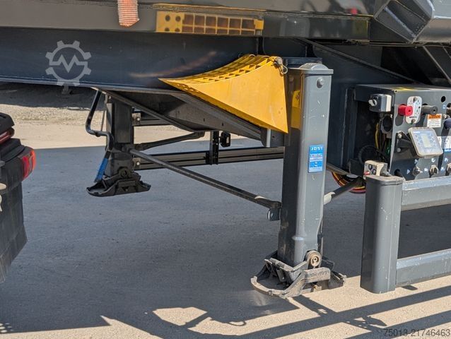 Kipper Auflieger STAS HardoX Stahl 86 m³, Liftachse, ALCOA, MIETEN?