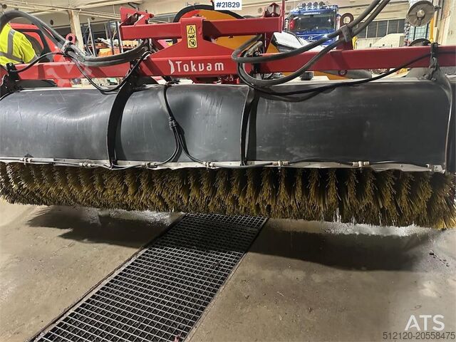 Mașină de construcții Tokvam FK broom with wheel loader attachment or tractor a