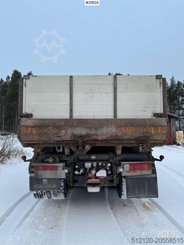 Tipper Scania R500 Tipper Truck, Snow Plow Equipped, with Underb