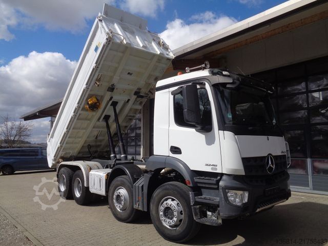 Tippbil MERCEDES-BENZ Arocs 3246 /Blattfederung/Bordmatik/Meiller