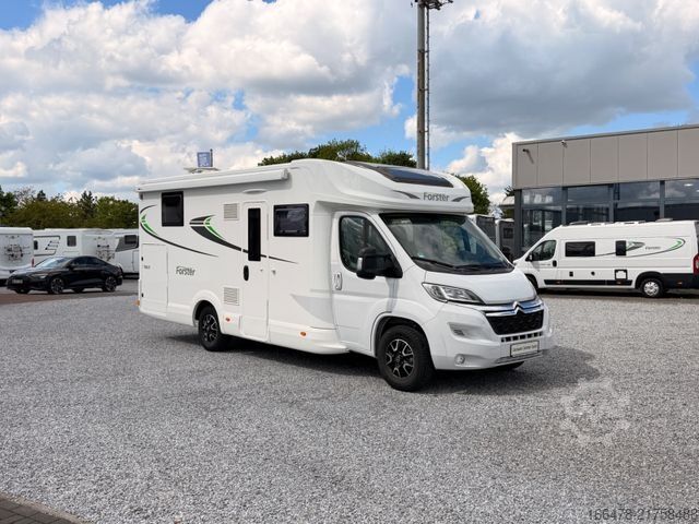 Halvintegrerad husbil FORSTER FT 745 EF *Einzelbetten-Hubbett-Face2Face*