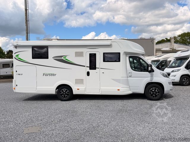 Halvintegrerad husbil FORSTER FT 745 EF *Einzelbetten-Hubbett-Face2Face*