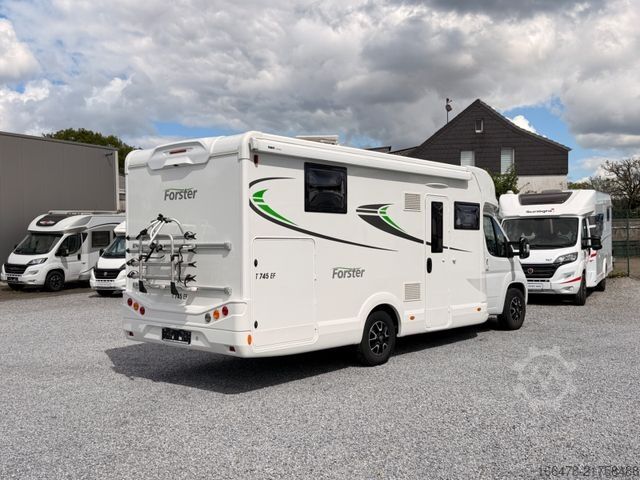 Halvintegrerad husbil FORSTER FT 745 EF *Einzelbetten-Hubbett-Face2Face*