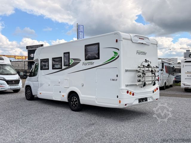 Halvintegrerad husbil FORSTER FT 745 EF *Einzelbetten-Hubbett-Face2Face*