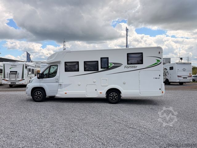 Halvintegrerad husbil FORSTER FT 745 EF *Einzelbetten-Hubbett-Face2Face*