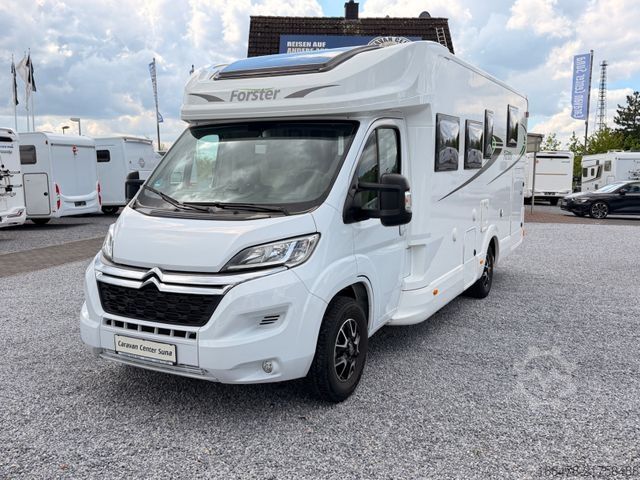 Halvintegrerad husbil FORSTER FT 745 EF *Einzelbetten-Hubbett-Face2Face*