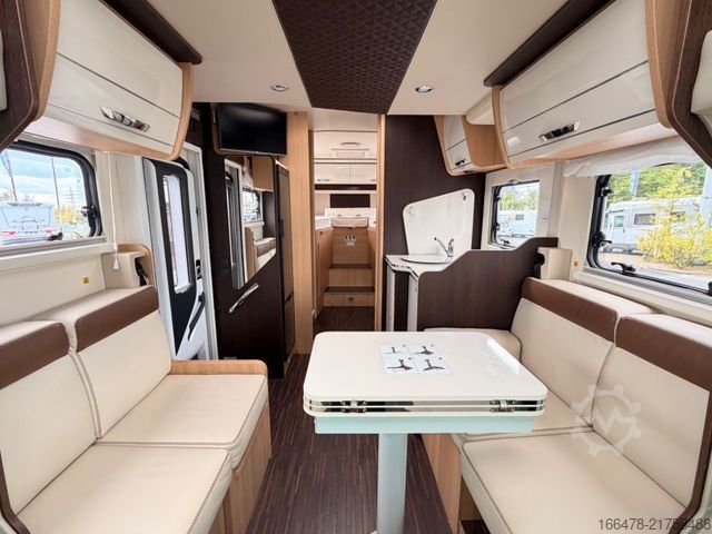 Halvintegrerad husbil FORSTER FT 745 EF *Einzelbetten-Hubbett-Face2Face*