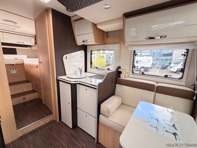 Halvintegrerad husbil FORSTER FT 745 EF *Einzelbetten-Hubbett-Face2Face*
