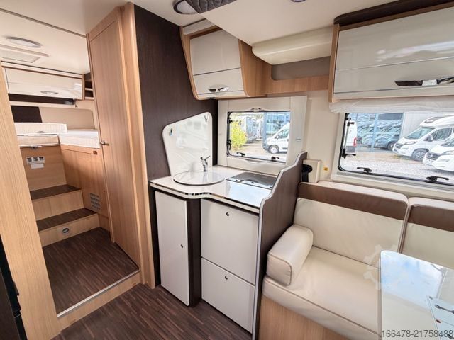 Halvintegrerad husbil FORSTER FT 745 EF *Einzelbetten-Hubbett-Face2Face*