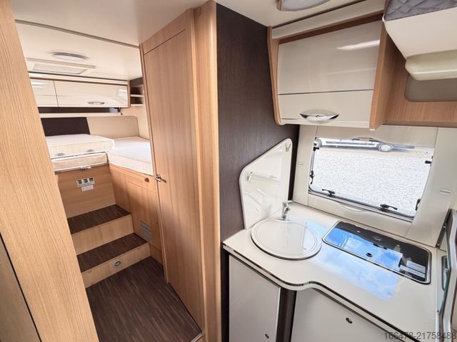Halvintegrerad husbil FORSTER FT 745 EF *Einzelbetten-Hubbett-Face2Face*