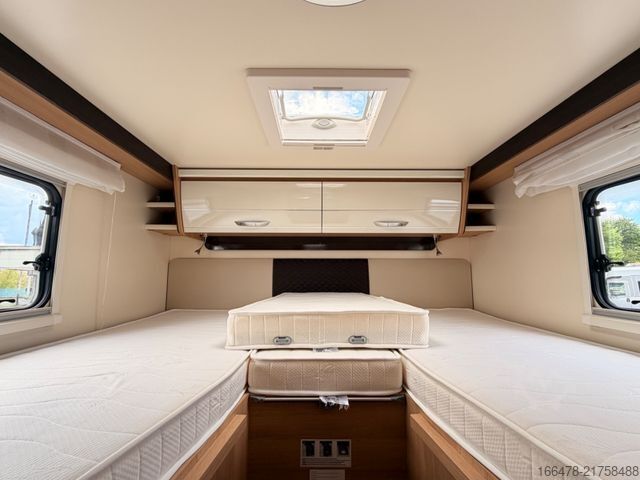 Halvintegrerad husbil FORSTER FT 745 EF *Einzelbetten-Hubbett-Face2Face*