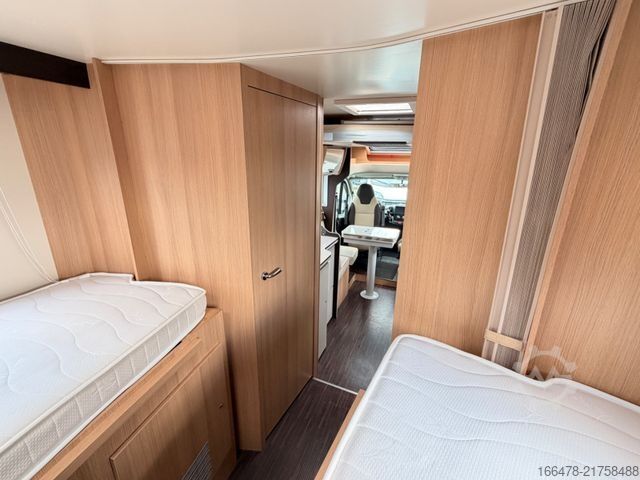 Halvintegrerad husbil FORSTER FT 745 EF *Einzelbetten-Hubbett-Face2Face*