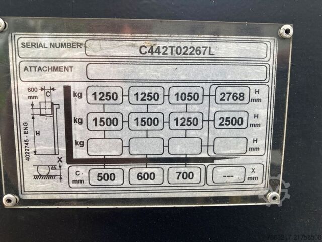 Manuell staplare Hyster S 1.5S IL