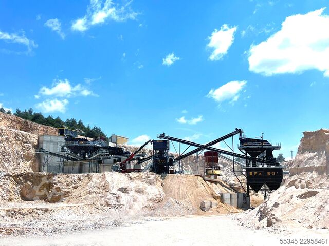 Stacjonarna kruszarka FABO Stationary Crushing Plant Stationary Crushing and Screening Plants