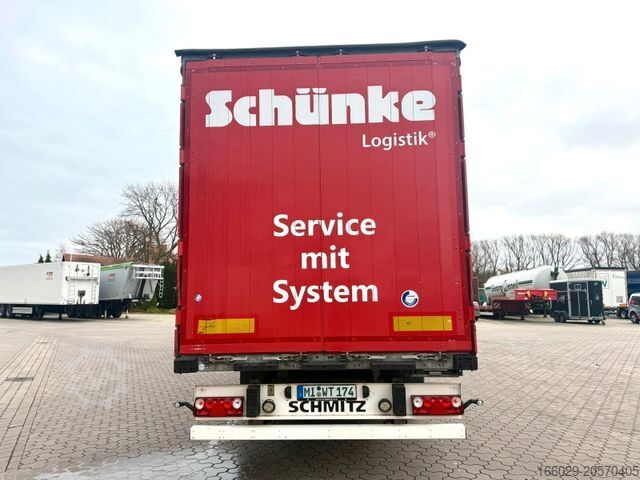 Open oplegger met zeil SCHMITZ CARGOBULL Speed-Curtainsider - Top Zustand