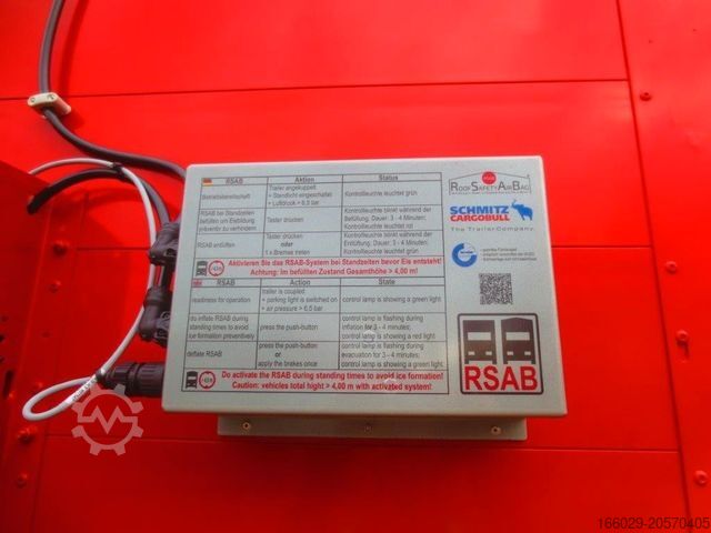 Open oplegger met zeil SCHMITZ CARGOBULL Speed-Curtainsider - Top Zustand