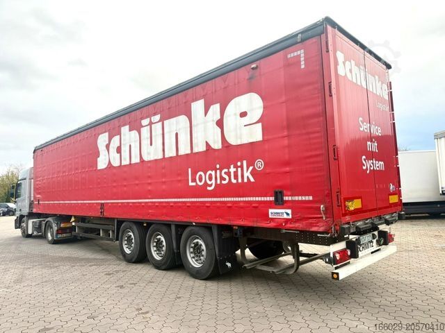 Open oplegger met zeil SCHMITZ CARGOBULL Speed-Curtainsider - Top Zustand