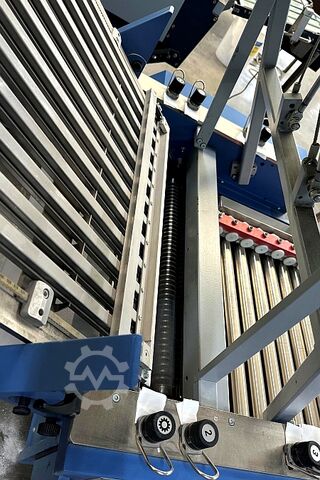 Taschenfalzmaschine + Schwertfalzwerk MBO T800.1/642/R + MBO Schwertfalzwerk