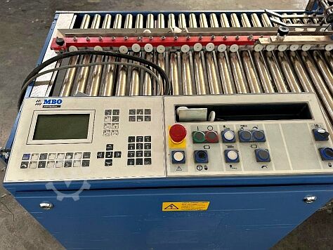 Taschenfalzmaschine + Schwertfalzwerk MBO T800.1/642/R + MBO Schwertfalzwerk