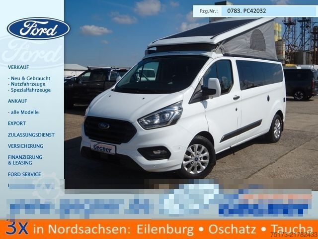 Campervan FORD Nugget Plus 150PS Autm. Navi AHK Park-Assist ACC