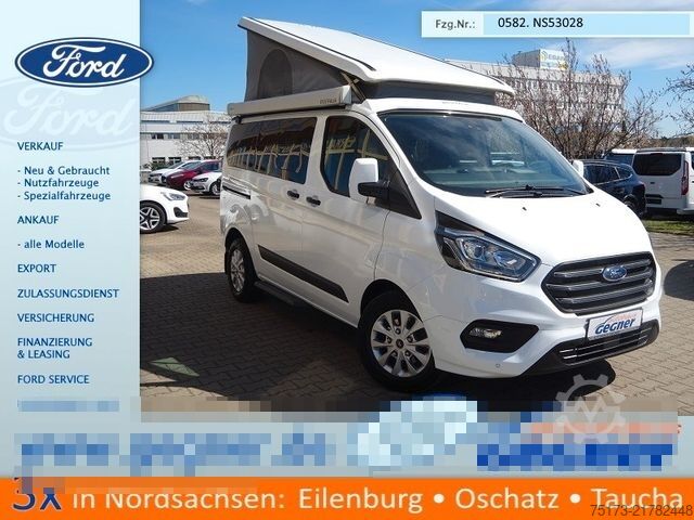 Campervan FORD Nugget 185PS Autm. Aufstelldach Markise AHK Navi