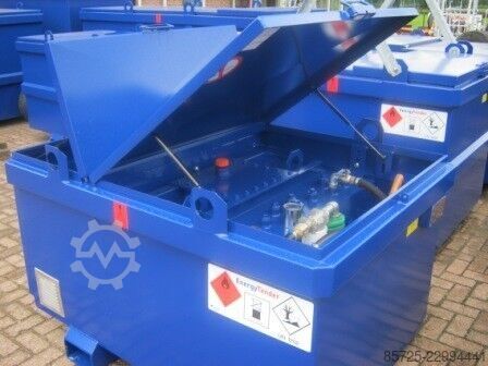 IBC met afsluitb. bovenbak fuel storage tank  IBC met afsluitb. bovenbak