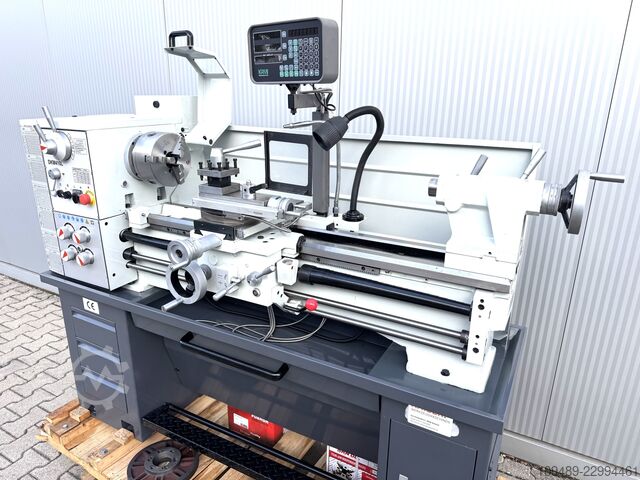 Vezér- és húzóorsós esztergagép / KAMI 410 L Kami L & Z Drehmaschine DKM 410 L incl. Digitalanzeige