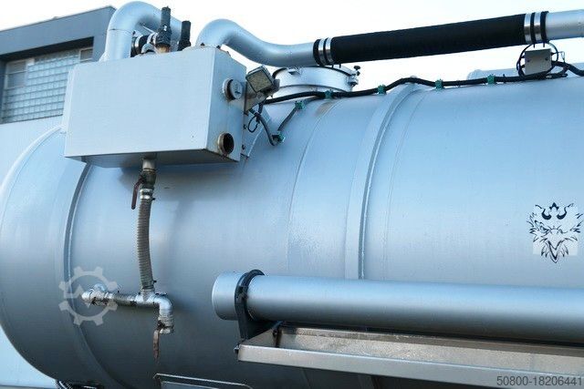 Tanker semitrailer Saug Truck XXL 18,Kanalreiniger,Pumpe,Alu-Felgen