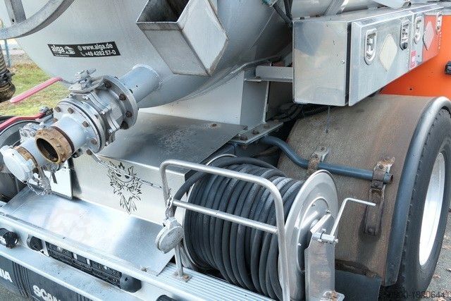 Tanker semitrailer Saug Truck XXL 18,Kanalreiniger,Pumpe,Alu-Felgen