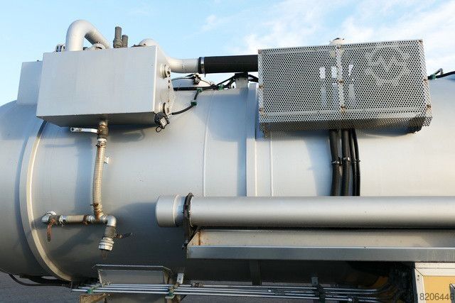 Tanker semitrailer Saug Truck XXL 18,Kanalreiniger,Pumpe,Alu-Felgen