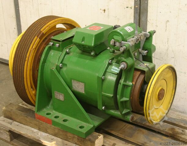 Elevator machine 25 kW 59.4 rpm Wittur LUGA-160LQ-04Y