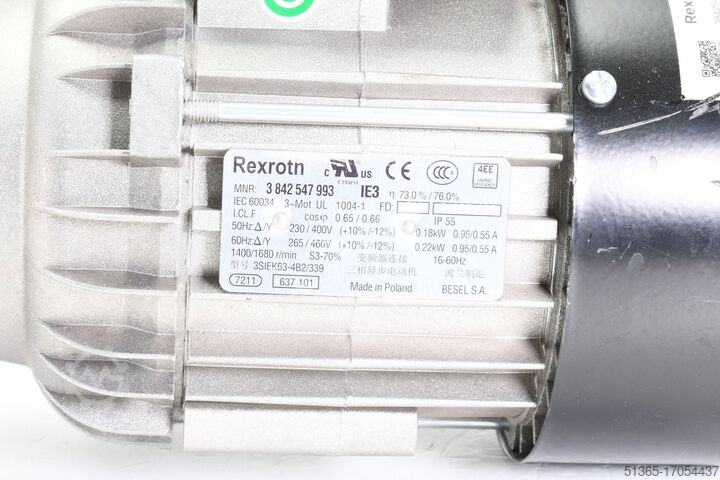 Ηλεκτρικός κινητήρας Bosch Rexroth AG 3842548310