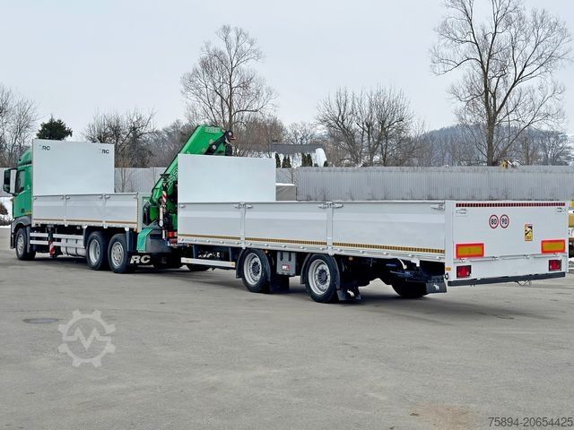 Kamyon üzerine monteli vinç MERCEDES-BENZ ACTROS 2645 * FASSI F345.24 XE + FUNK + Anhänger