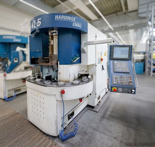 Lodret drejebænk HARDINGE EMAG VL5