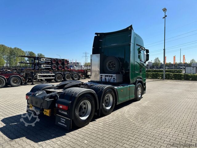 Standard-SZM Scania S500 S500 6x4 RETARDER / ontheffing 78 ton / NL...