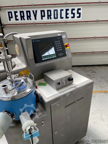 10 Litre Aeromatic Fielder Model GP1 VP Mikser / Granülatör Aeromatic GP1 VP