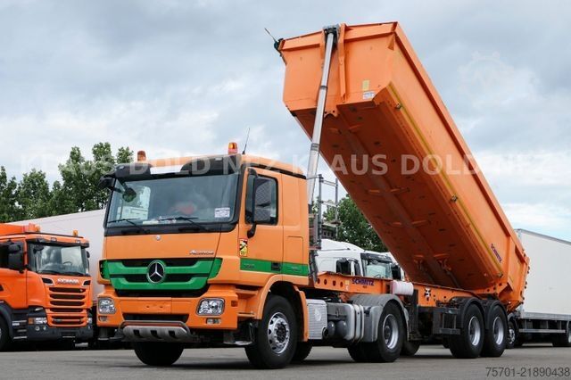 Autocarro ribaltabile MERCEDES-BENZ Actros 1848 Kipper Komplettzug Schmitz
