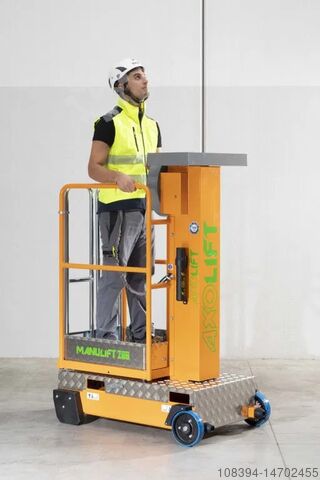 Telescopic boom lift Power Tower Axolift Manulift 200