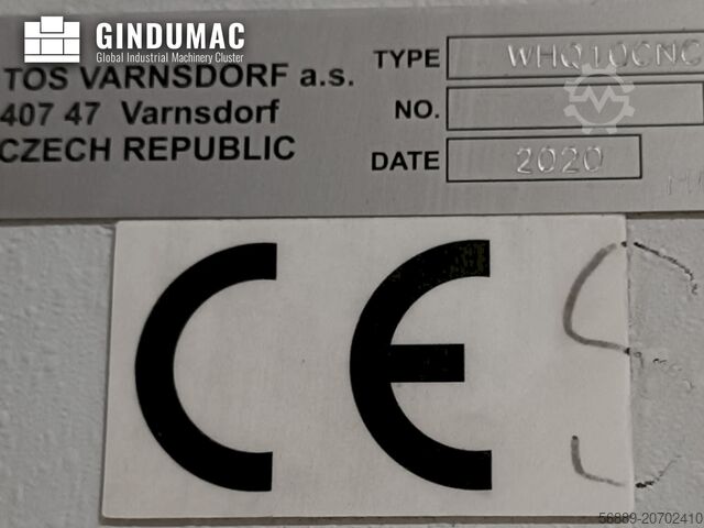 Boring Machine (Metal) TOS Varnsdorf WHQ 10 CNC