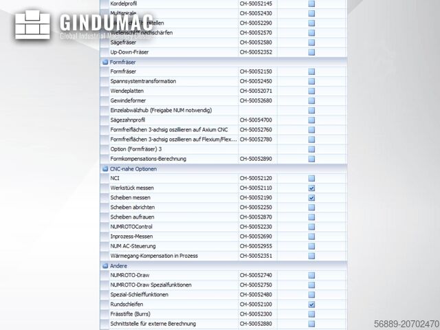 Macchina per rettifica cilindrica SAACKE UWIID