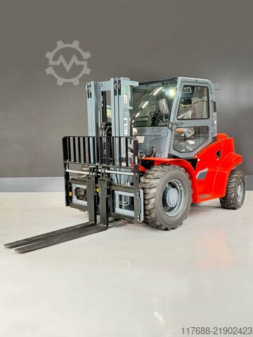 Carrello elevatore fuoristrada diesel Heli CPCD35- Gelände - 3,5t 4,7m Hub - KUBOTA Garantie
