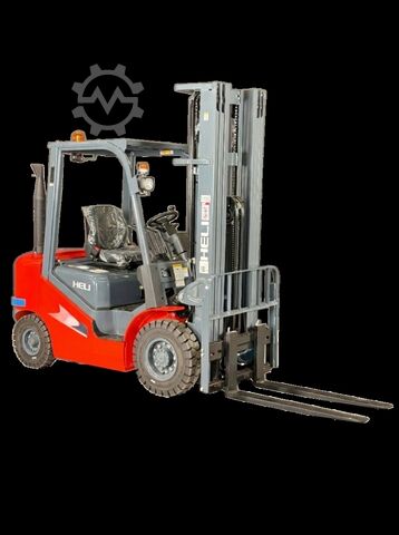Carrello elevatore anteriore diesel Heli CPCD35-H3 - Diesel 3,5t 6m Triplex KUBOTA Garantie