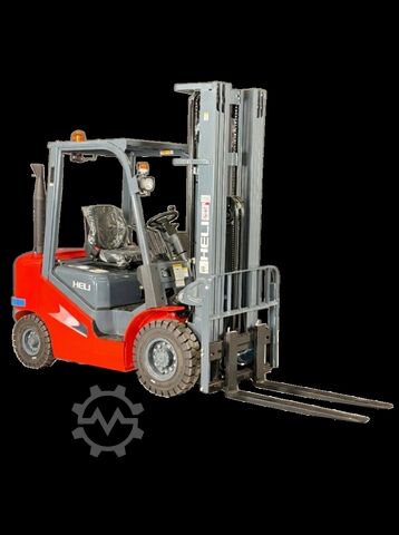 Carrello elevatore anteriore diesel Heli CPCD35-H3-Diesel 3,5t 5,4m Triplex KUBOTA Garantie