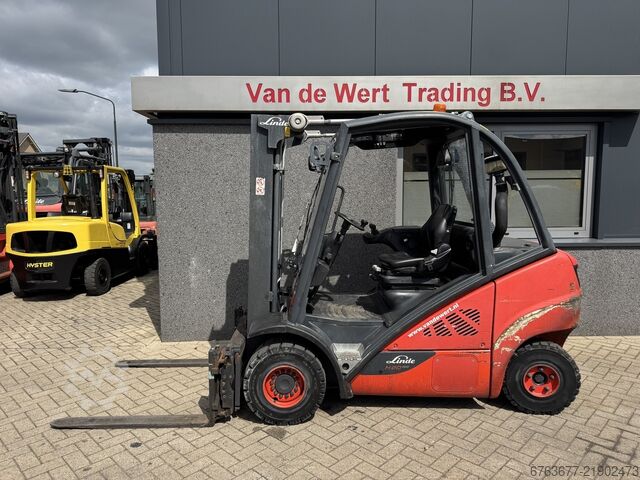 Linde H20D-02/600 triplo montante 465 Freelift / traslatore laterale / posizionatore forche 2019 VW  LINDE H20D-02/600 triplo 465 Freelift / Sideshift /  Vorkversteller 2019 VW Diesel 7650uur