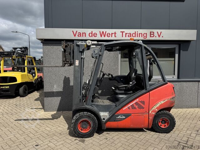 Linde H20D-02/600 triplo montante 465 Freelift / traslatore laterale / posizionatore forche 2019 VW  LINDE H20D-02/600 triplo 465 Freelift / Sideshift /  Vorkversteller 2019 VW Diesel 7650uur