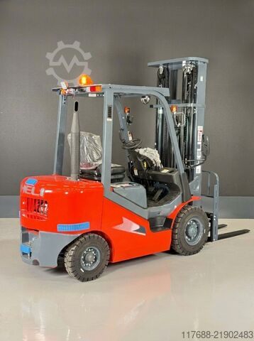 Carrello elevatore anteriore diesel Heli CPCD30-H3 - Diesel - 3t 6m Triplex KUBOTA Garantie