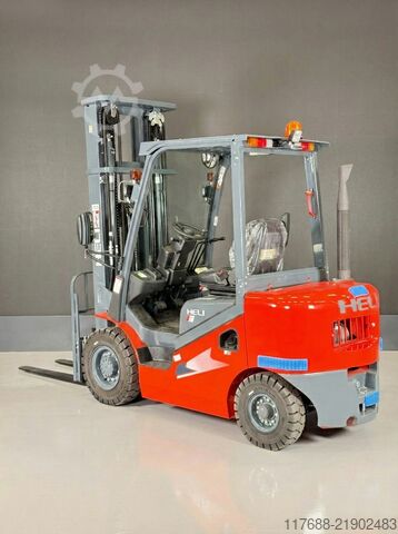 Carrello elevatore anteriore diesel Heli CPCD30-H3 - Diesel - 3t 6m Triplex KUBOTA Garantie