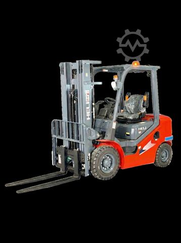 Carrello elevatore anteriore diesel Heli CPCD25-H3-Diesel 2,5t 4,7m Triplex KUBOTA Garantie