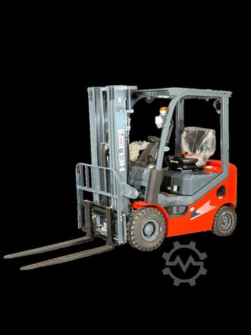 Carrello elevatore anteriore diesel Heli CPCD20-H3-Diesel 2t 4,7m Triplex KUBOTA - Garantie